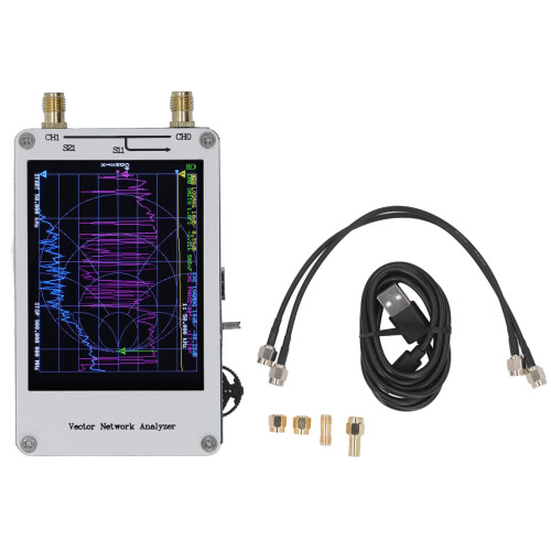 50KHz‑900MHz Vector Network Analyzer 2.8" Touch Screen Compact 2