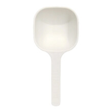 Practical Press Powder Spoon Coffee Scoops-White short handle