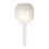 Practical Press Powder Spoon Coffee Scoops-White short handle 1