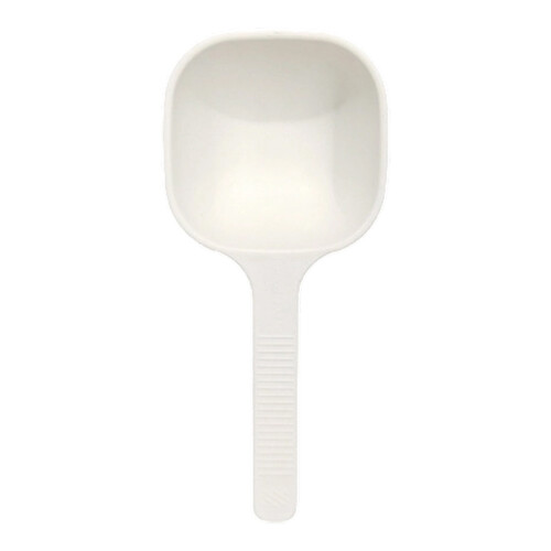 Practical Press Powder Spoon Coffee Scoops-White short handle