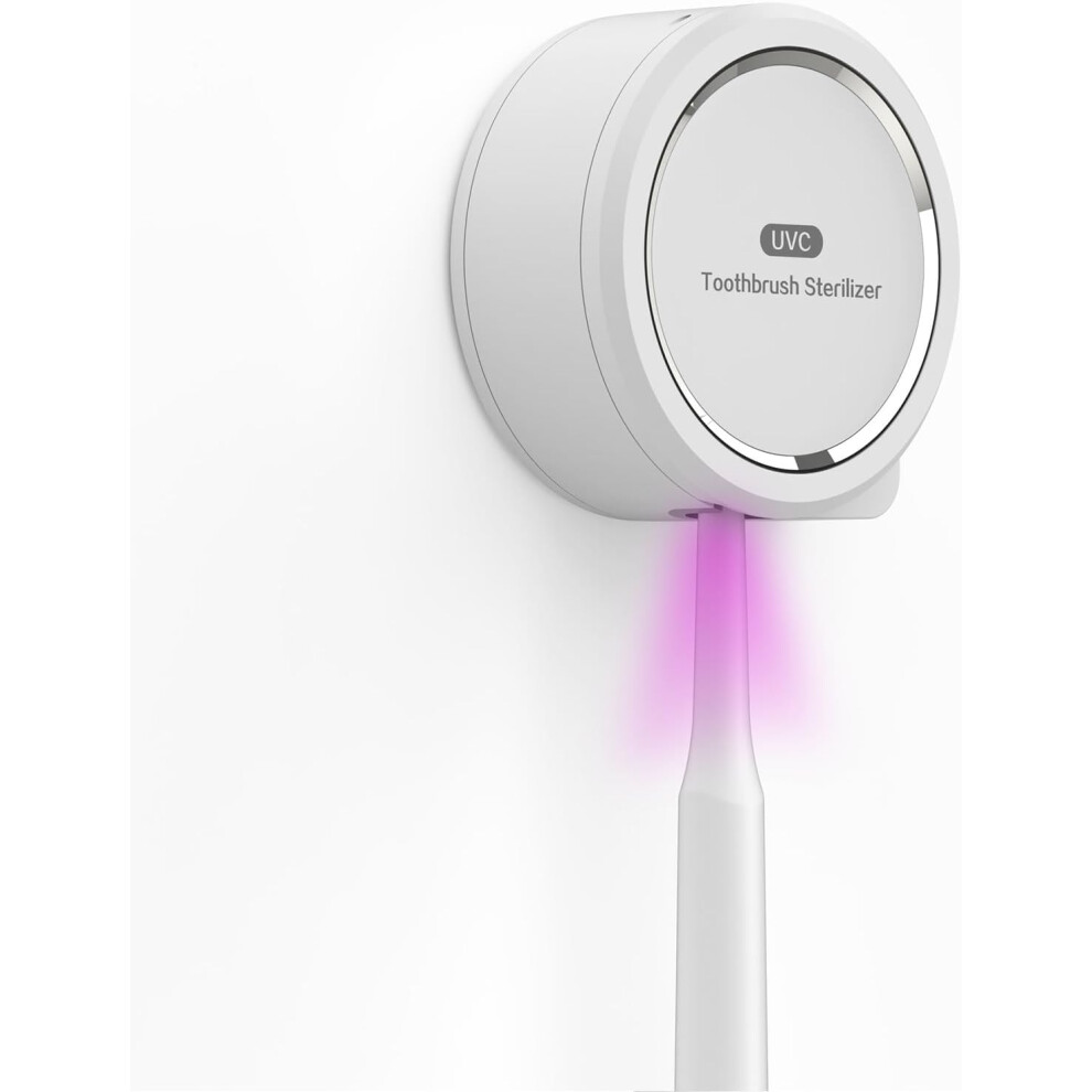 Shenzhenshiwusongmaoyiyouxiangongsi Uv Toothbrush Holder, Toothbrush Holder And Stand Cover Caps With Fan Drying, Rechargeable Portable Toothbrush Cleaning Case