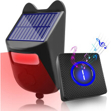 Solar Lane Alert Wireless Outdoor Motion Detector and Weatherproof Sensor for a Long Range of 1000 Feet - Safe Lane Alert System