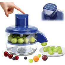 Electric grape peeler, rechargeable automatic fruit or vegetable peeler, fast peeler for home use, not suitable for large fruits like apples