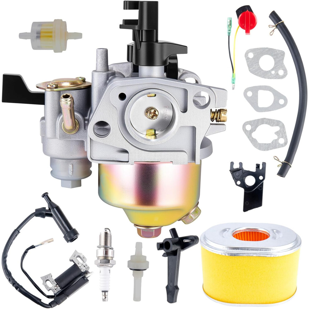 Gx160 Gx200 Carburetor With Air Filter Adjustment Kit 17210-Ze1-517 For Honda Gx120 Gx140 Gx160 Gx168 Gx200 5Hp 5.5Hp 6.5Hp Engine 756594158992