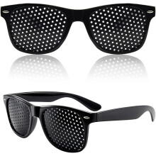 2-piece prescription glasses, eye training and focus aid, lightweight and comfortable frame