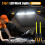 Sensor-controlled work light - 2400lm LED, 4400mAh rechargeable under-hood work light with hook and magnetic base 2
