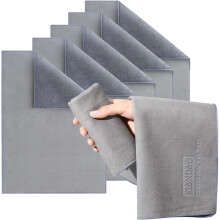 10-delige set van 30 cm x 60 cm microvezeldoeken, autoreinigingsdoeken en raamdoeken zonder strips