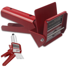Tube extrusion tool - Efficient RTV and silicone dispenser that maximizes the use of all material in the tube and prevents material waste
