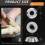 8pcs Carbide Lathe Tool Inserts for Wood Lathe Turning Tool, Tungsten Carbide Cutting Insert Set 5