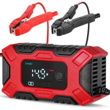 Car battery charger (12V/6A), smart automotive trickle charger with 4 charging modes, desulfator and car maintenance