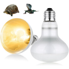 Pack 100W Reptile Heat Lamp, E27 Heat Bulb for Reptiles, Daylight Basking Spot Bulb, Heat Bulbs for Turtles, Heat Bulbs for Reptiles