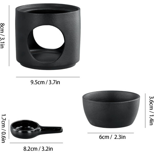 Wax melt burner, ceramic oil burner aroma diffuser, wax burner, ceramic burners 1