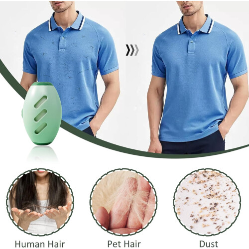 Herbruikbare haarroller, haarverwijderaar voor kleding, draagbare haarrollers met siliconenlijm 2