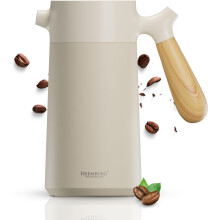 French Press Coffee Maker Thermo Double Wall Insulated Vacuum Stainless Steel Manual Brewing