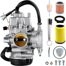 Carburateur YFM400 compatible avec les quads Yamaha Big Bear YFM 400 (2000-2006), Kodiak 400, Wolverine 450 (2007-2010) et Grizzly 350 (2007-2014