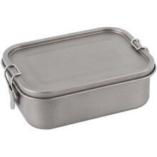 Boîte à lunch en titane, récipient alimentaire isotherme de 800 ml avec couvercle étanche, boîte à bento pour hommes et femmes, étanche