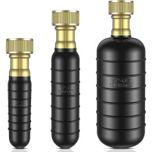 3-pack drain bladder kit, water-powered rubber drain cleaning bladder, fits 1-6 inch pipes, ideal for cleaning bathroom sinks and showers