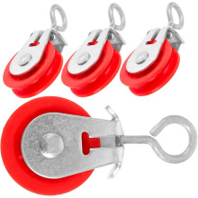 Katrol voor kasventilatie, professioneel onderdeel, accessoire voor kleine kassen, compact, duurzaam, 4-delige set