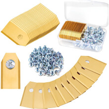 45PCS Replacement Blades for Lawn Mowers, Universal Replacement Blades for all Husqvarna Automower, Gardena, Yardforce, and robotic lawn mowers