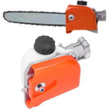 Chainsaw head, pole saw parts, for pole saw for lawnmower, shaft cutter saw (26mm 9 Spline)