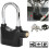 Alarmed padlock lock - Weatherproof long padlock lock - 110dB 4