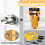 Door lock installation kit - complete door hardware tools, lock replacement and deadbolt installation set 5
