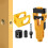 Door lock installation kit - complete door hardware tools, lock replacement and deadbolt installation set 1