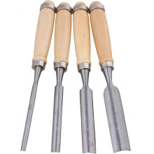 4pcs x Carpenter Carving Plus Firm Gouge Woodworking Chisel Set Hand Tool