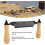 10-piece drawing knife, shaved drawing tool, comfortable handle tree bark peeling tool, efficient for woodworking, bark removal tool 3