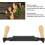 10-piece drawing knife, shaved drawing tool, comfortable handle tree bark peeling tool, efficient for woodworking, bark removal tool 4