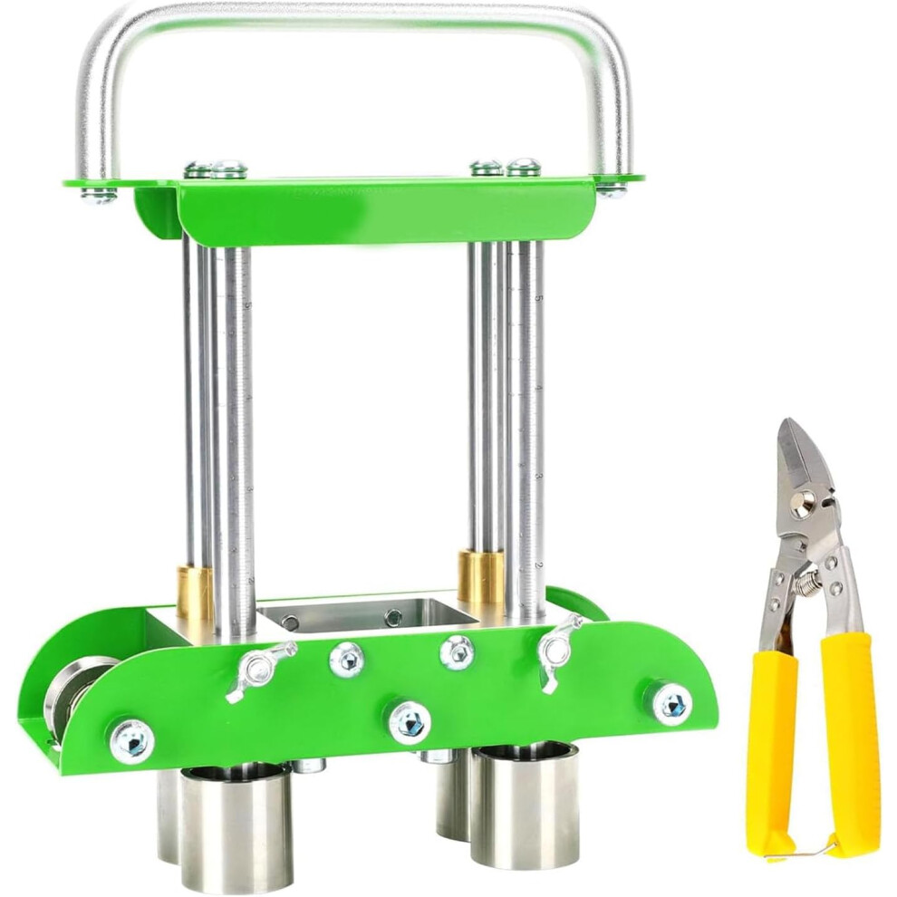3-Station Edge Roller Bender, 0 To 90 Degree Bending Angle, Metal Bender, Standing Seam Roofing Tool, Edge Roller Bending Tool With 8-Inch Scissors 756594251488