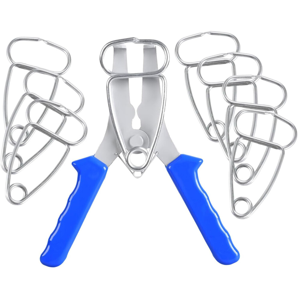 Miter Spring Clamp Kits, 10-Piece Woodworking Miter Spring Clamp Pliers, For Frame Moldings 756594251655