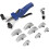 Tube Bender Set, 90 Degree Copper Tube Bending Tool Kit, Multi-Size Bending Device 3