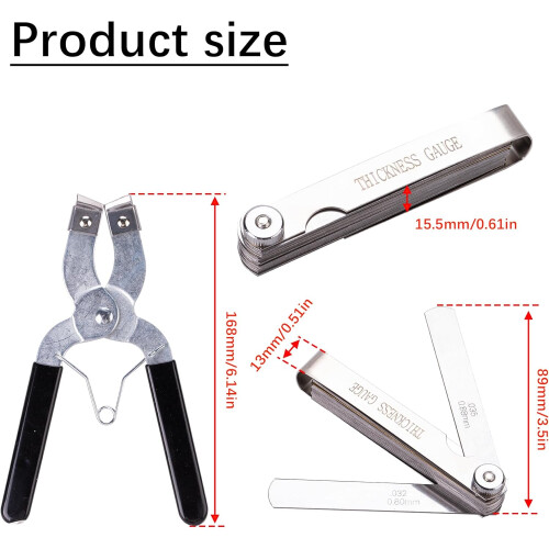 Piston Ring Installer Removal Kit for Car Engine Compressor, Adjustable Sizes from 2-1/8 inches to 7 inches 1