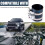 Piston Ring Installer Removal Kit for Car Engine Compressor, Adjustable Sizes from 2-1/8 inches to 7 inches 5