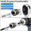 2-piece tap removal set, extraction tool with adjustable jaws, suitable for taps, tap pullers, and screw extractors 2