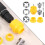 Electric drill PVC pipe threading tool set with 3 dies for 1/2" 3/4" 1" 4