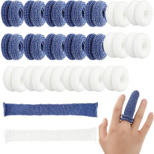Finger bandages, tubular roll finger bandages, kitchen dressings, finger bandages, finger covers, fingertip protection, 9.3*1.2 inches, 40 pieces