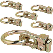 Fixation Ă double goujon pour rail en L avec joint torique, compatible avec les rails en L des camions et fourgonnettes, roulement en acier robus