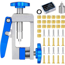 Bicycle hydraulic brake tool kit, 2-in-1 hydraulic brake hose cutter, hydraulic line cutter for bicycle