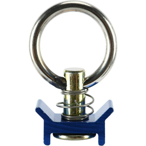 Single Stud L-Track Fitting, Single Stud L-Track Fitting with round ring, 10 pack 1