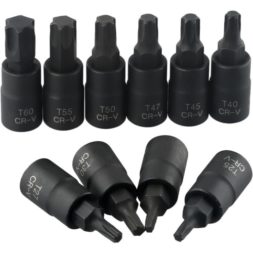 Intelligently designed 10-piece hex socket set for efficient use of manual wrenches on boats 1