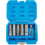 Advanced 5-piece deep socket wrench kit to assist with round nut removal tasks 5