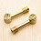 10PCS Eccentric Hammer Nut Screw Locking Nut for Furniture Panel Connection, Cabinet Drawer, Cupboard 5