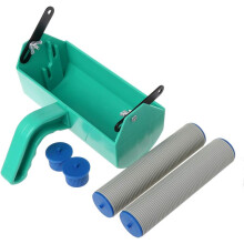 Dekorierfarbenmaschine für eine Farbe zur Wandgestaltung, 7-Zoll-Rollenpinsel-Werkzeug für Wohnzimmer Gold
