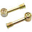 10PCS Eccentric Hammer Nut Screw Locking Nut for Furniture Panel Connection, Cabinet Drawer, Cupboard 4
