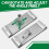 PCS No-flip Pole Sander Head for drywall with quick-release clamps and Universal Coarse Thread Wall/Ceiling Sander, head only 3