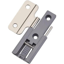 4pcs Folding Wardrobe Door Hinge, Bi-folding Wardrobe Cabinet, Hanging Railed Sliding Door Hinge