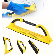 Multifunctioneel handmatig schuurblok voor schuurpapier met een maaswijdte van 70 mm, verstelbare radius Flex Longboard schuurblok met klittenban