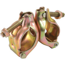 Set of 2 swivel coupling scaffolding brackets 48 x 48 mm scaffolding coupling for fixing scaffolding anchor rod (360)